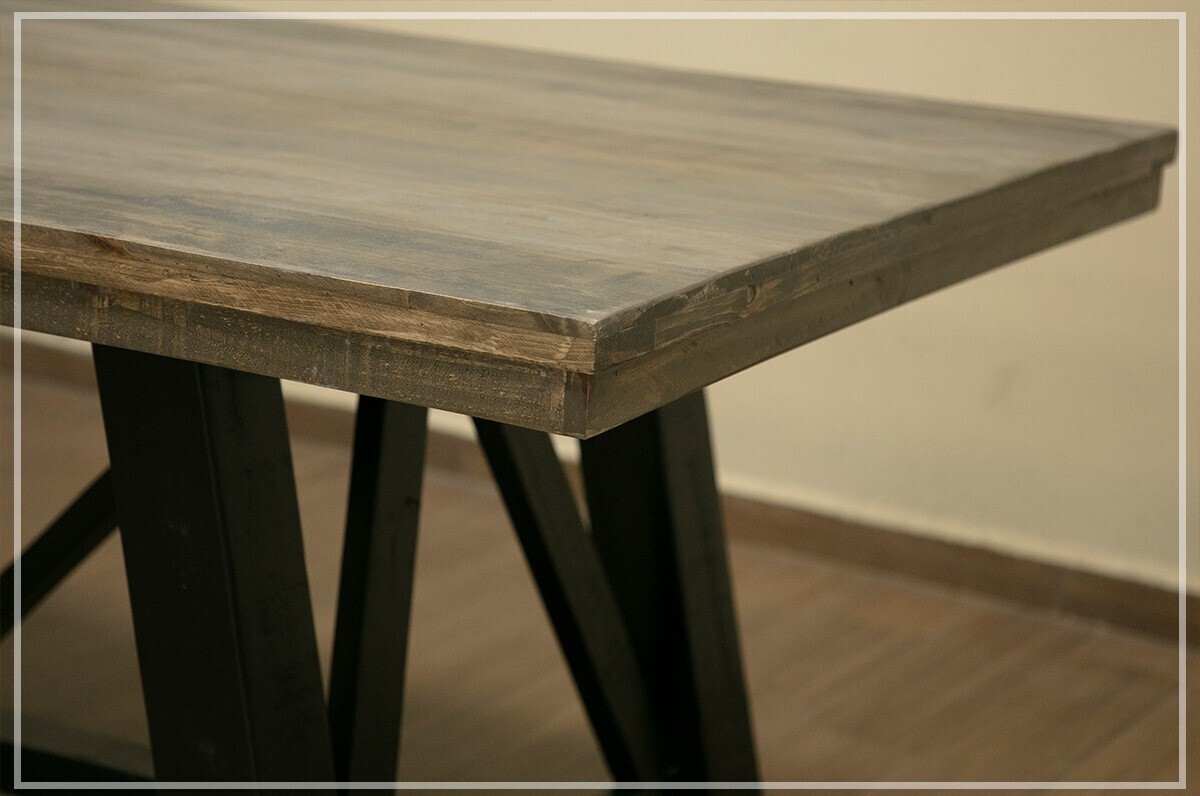 LOFT BROWN - 6441 TABLE - 79&quot;