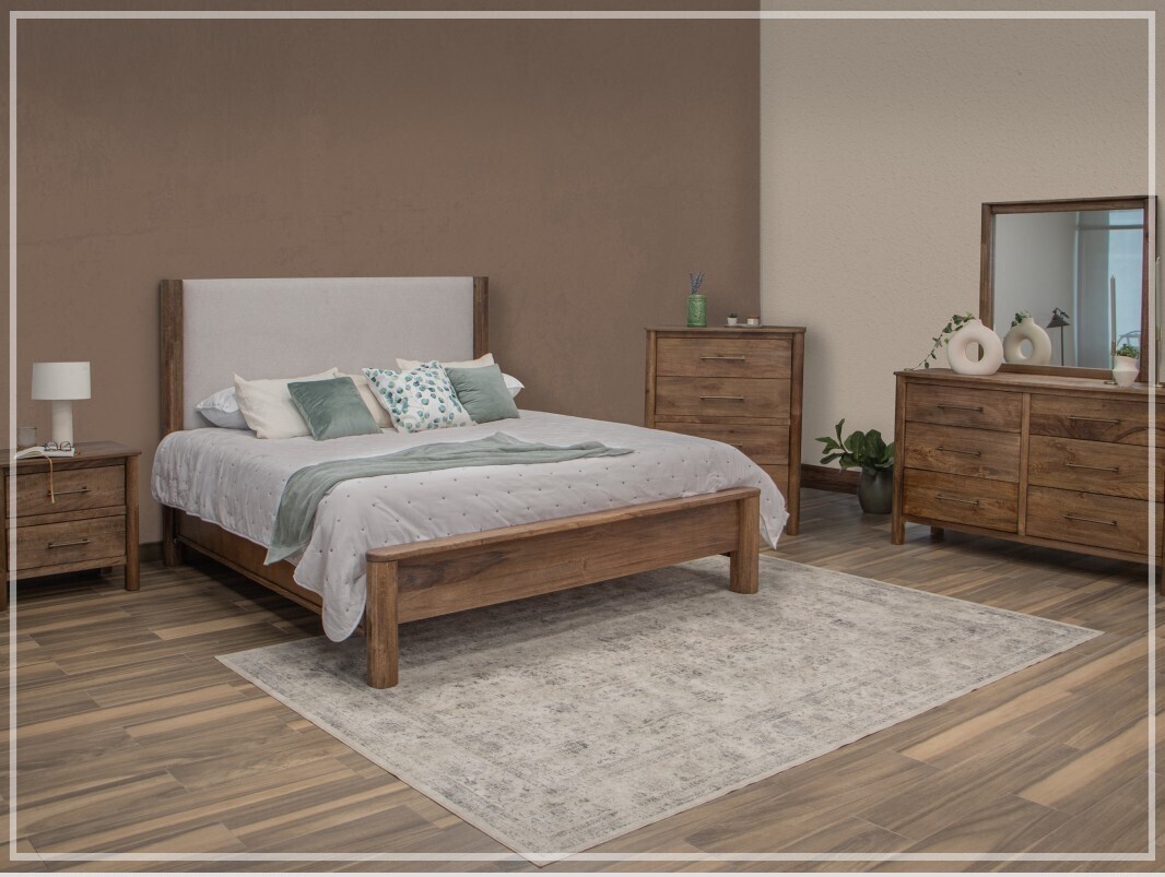 OLIMPIA-  7382 UPH QUEEN BED