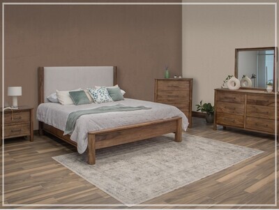 OLIMPIA-  7382 UPH QUEEN BED