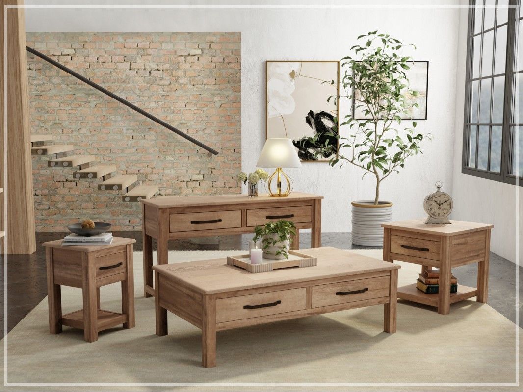 NATURAL PAROTA - 8681 SOFA TABLE