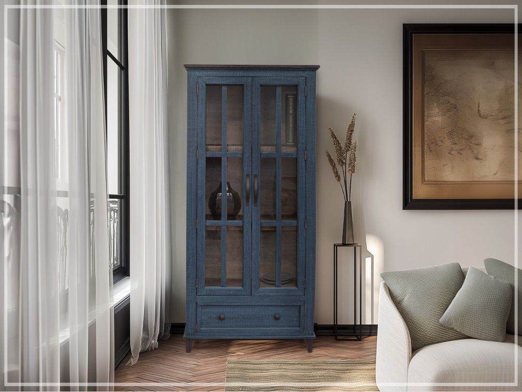 TOSCANA - 1601 CABINET BLUE