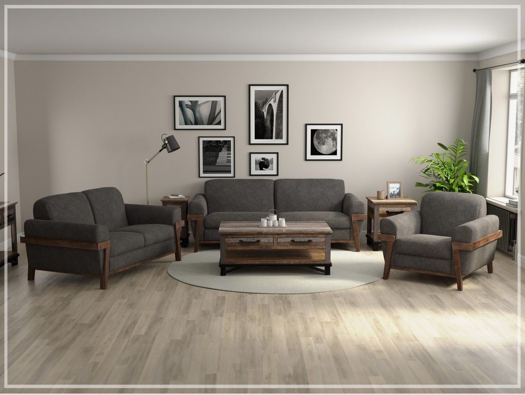 LOFT BROWN - IUP644 ARMCHAIR