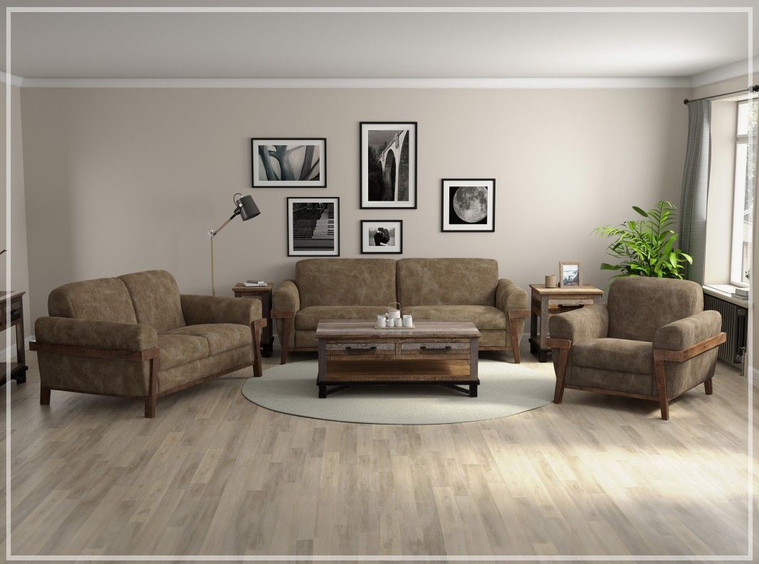 LOFT BROWN - IUP644 ARMCHAIR