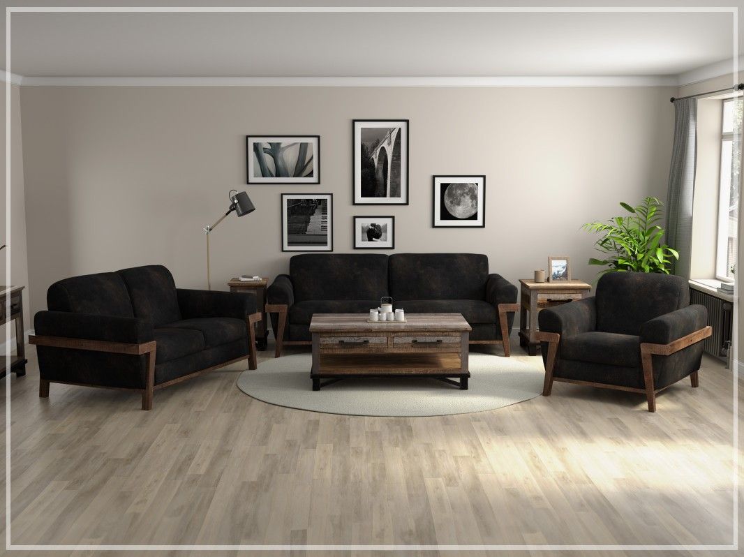 LOFT BROWN - IUP644 LOVESEAT