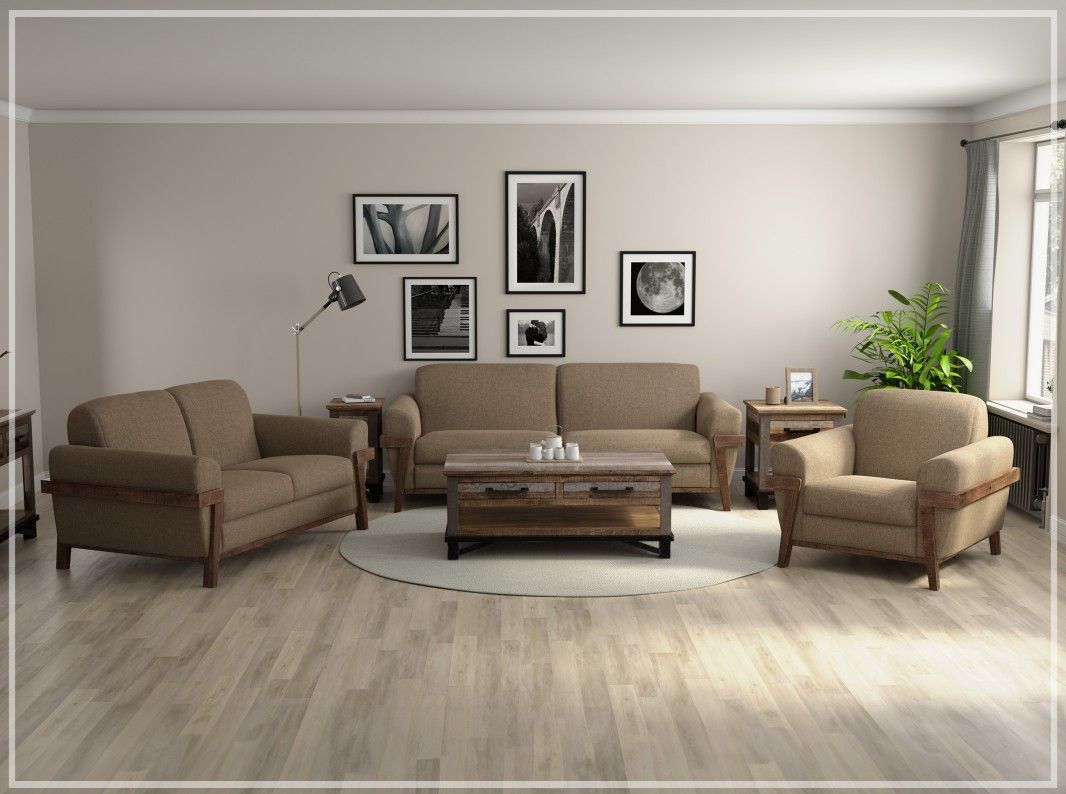 LOFT BROWN - IUP644 LOVESEAT