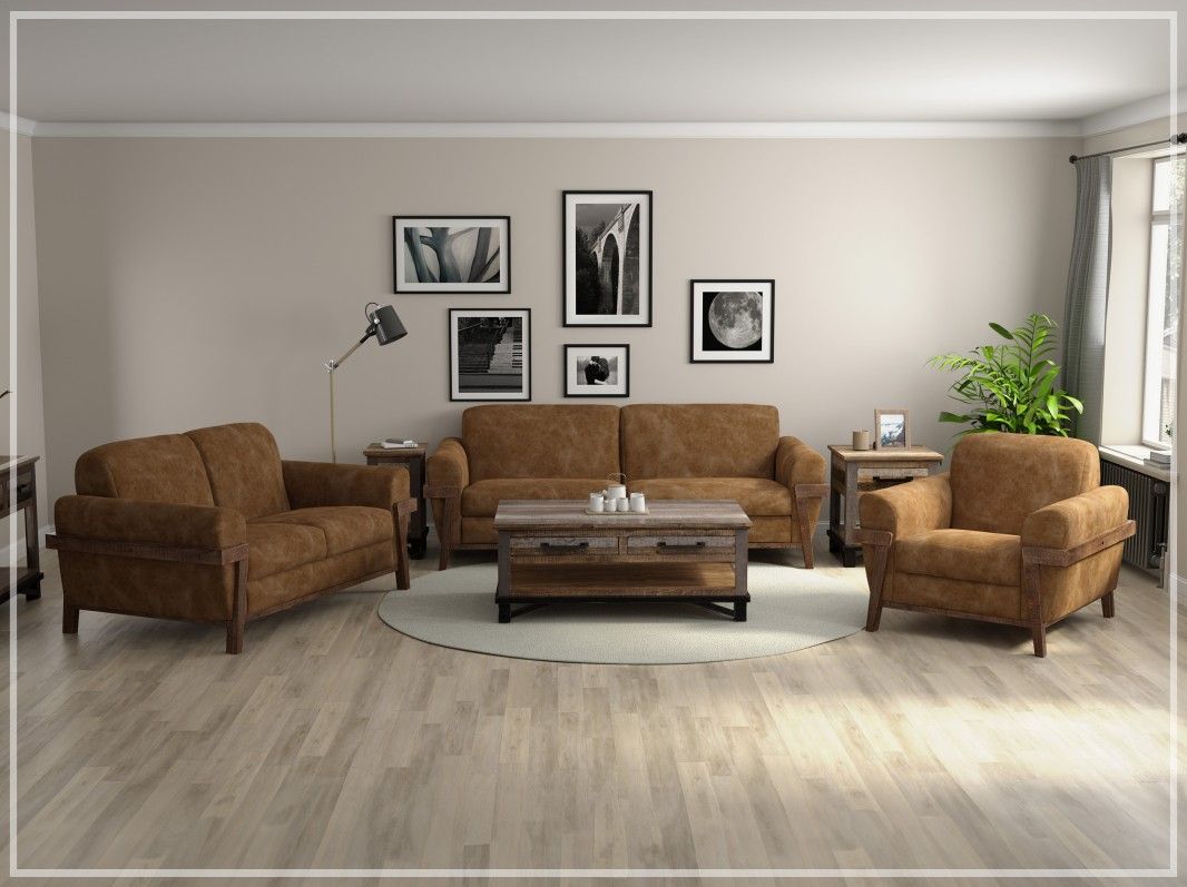 LOFT BROWN - IUP644 LOVESEAT