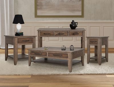 NATURAL TECA - 1171 COCKTAIL TABLE