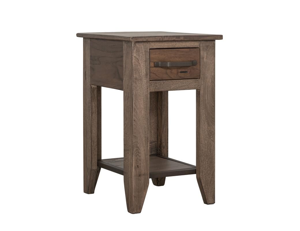 NATURAL TECA - 1171 CHAIRSIDE TABLE