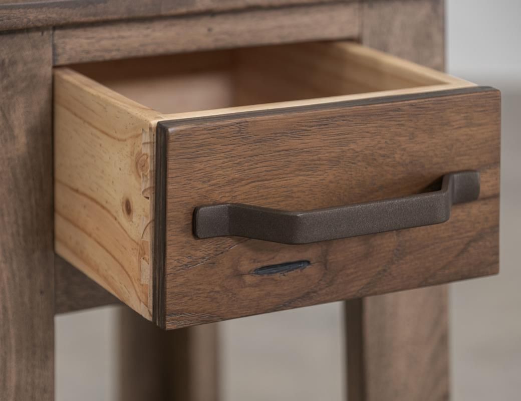 NATURAL TECA - 1171 CHAIRSIDE TABLE