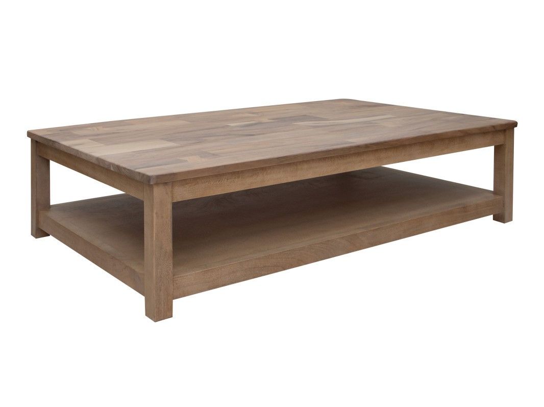 NATURAL PAROTA - 8681 DELUXE COCKTAIL TABLE