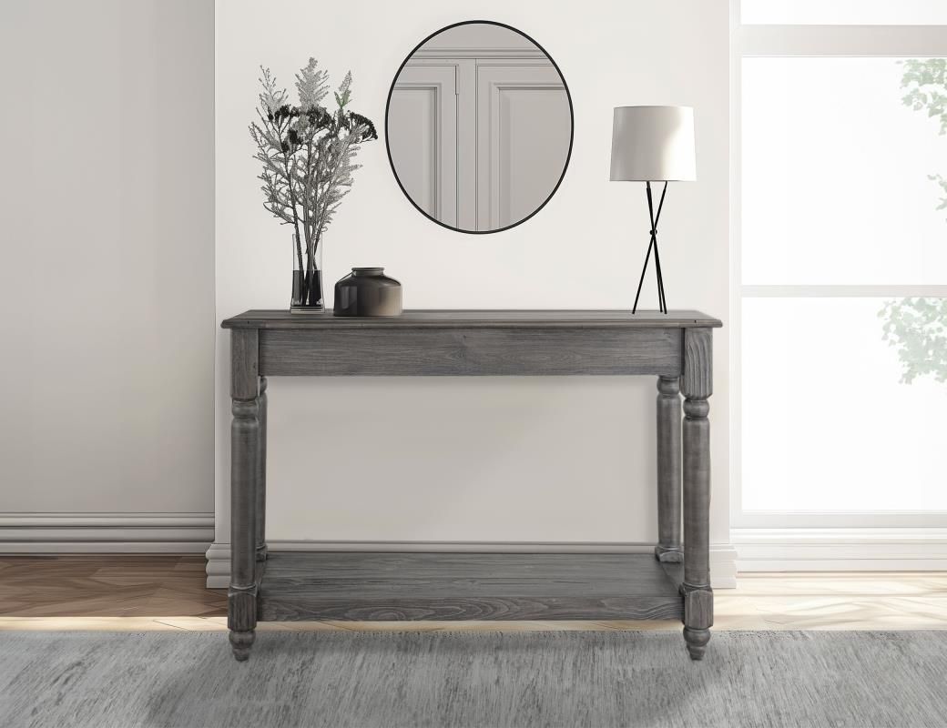 TIFFANY - 3641 SOFA TABLE - 49&quot; BLK