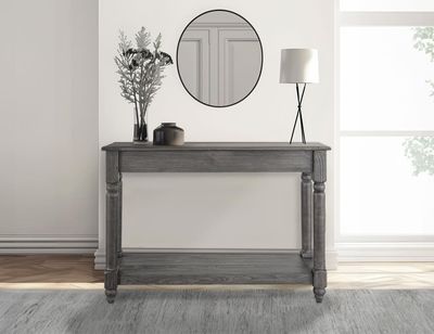 TIFFANY - 3641 SOFA TABLE - 49&quot; BLK