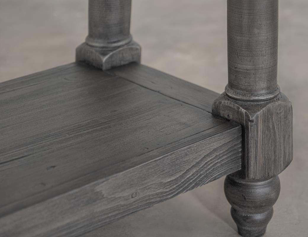 TIFFANY - 3641 SOFA TABLE - 95&quot; BLK