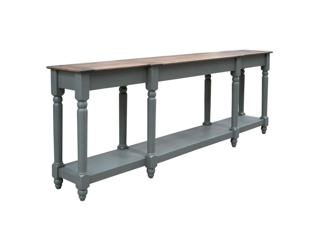 TIFFANY - 3641 SOFA TABLE - 95&quot; GN