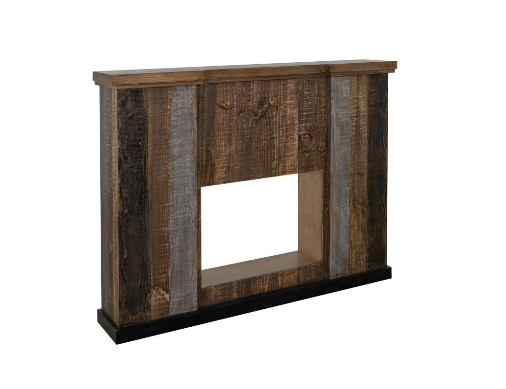 LOFT BROWN - 6442 FIREPLACE CONSOLE