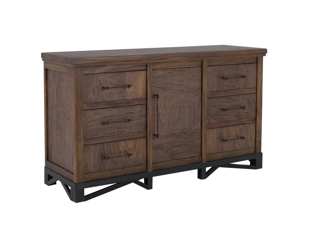 WALNUT - 3421 DRESSER