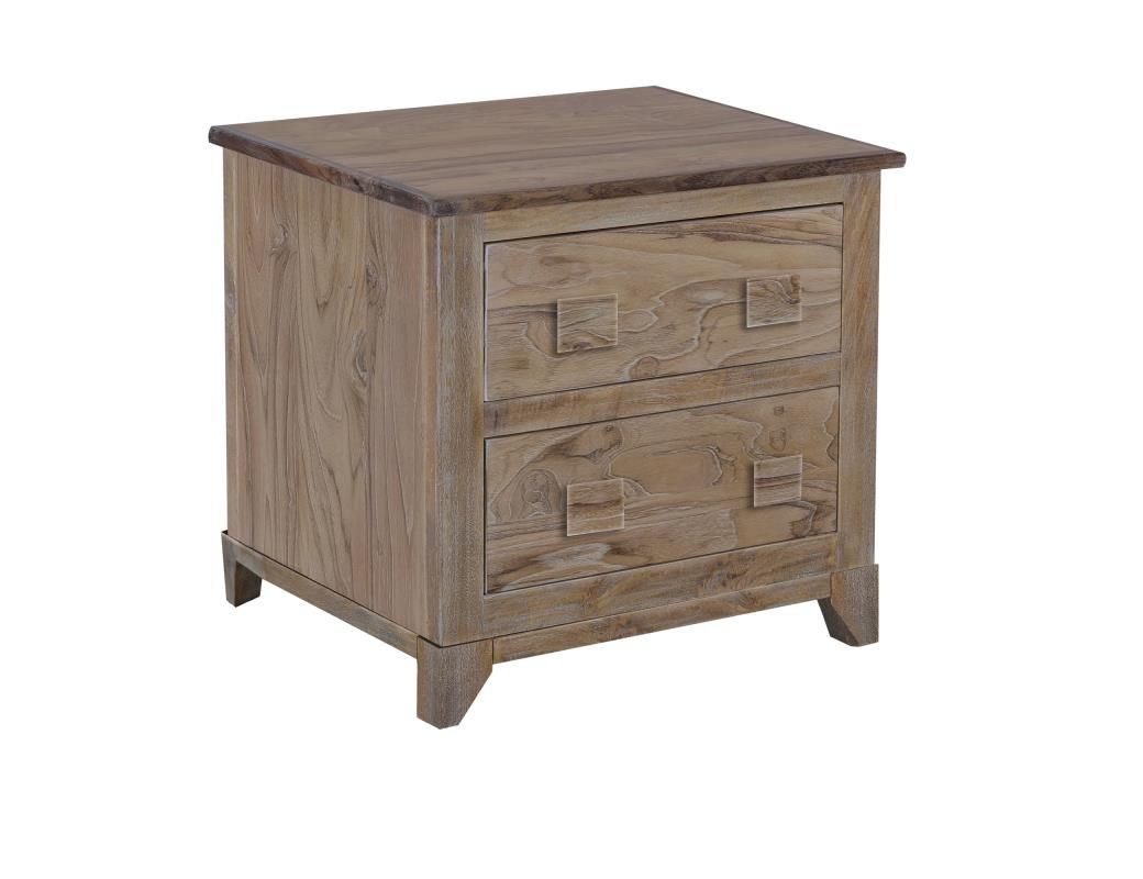 WHITETEAK - 1271 NIGHTSTAND