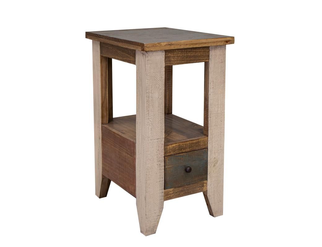 ANTIQUE - 965 CHAIRSIDE TABLE