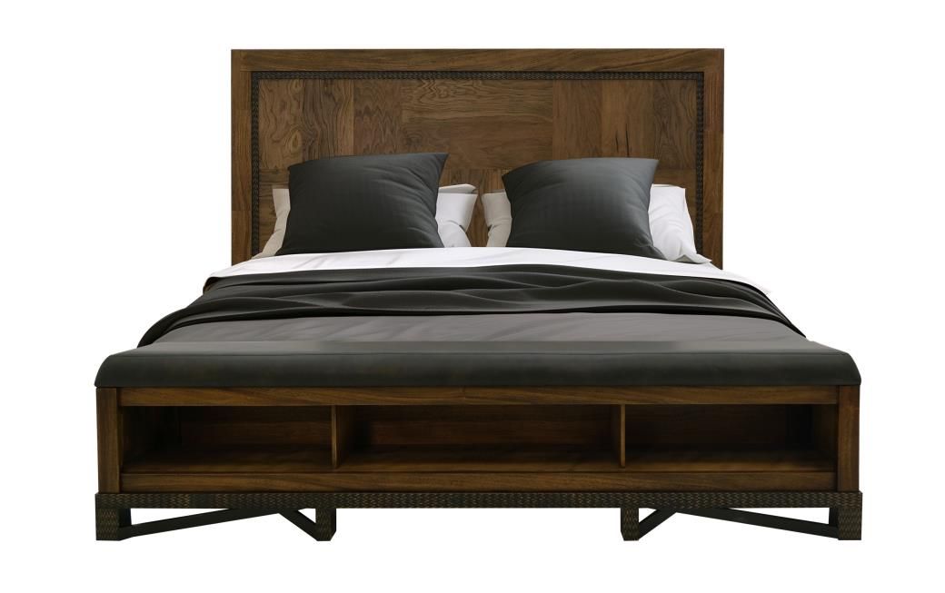 WALNUT - 3421 KING BED