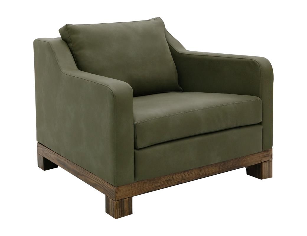 NATURAL TECA - IUP117 ARMCHAIR