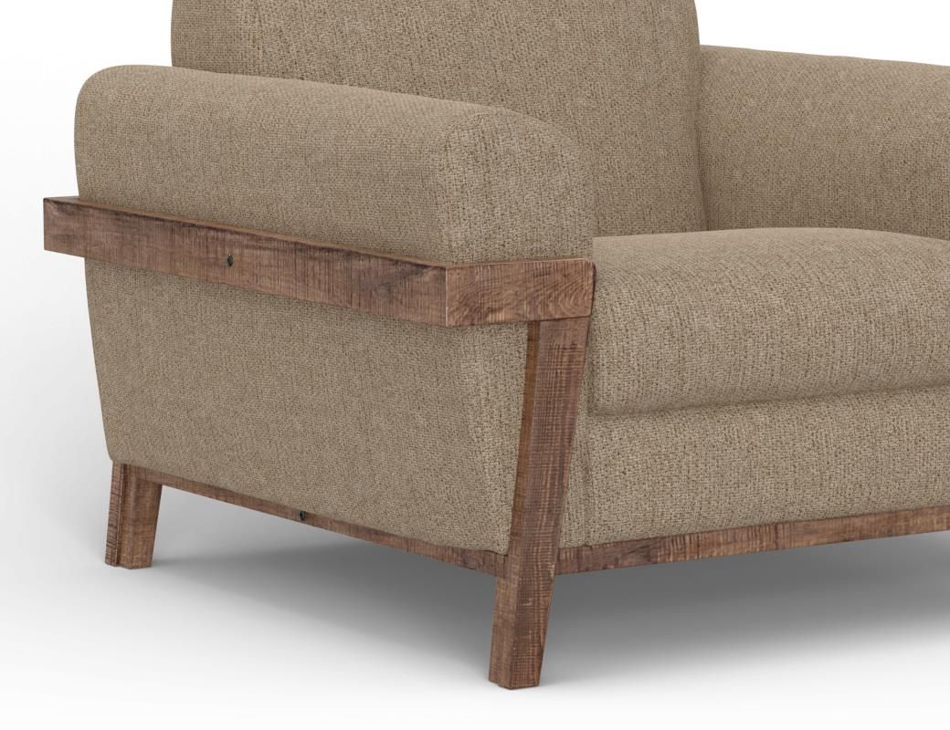 LOFT BROWN - IUP644 LOVESEAT