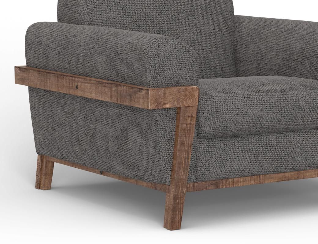 LOFT BROWN - IUP644 ARMCHAIR