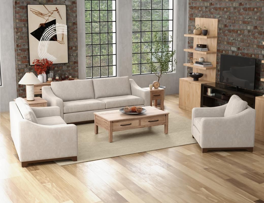 NATURAL PAROTA - IUP868 LOVESEAT