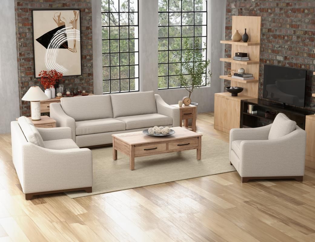 NATURAL PAROTA - IUP868 LOVESEAT