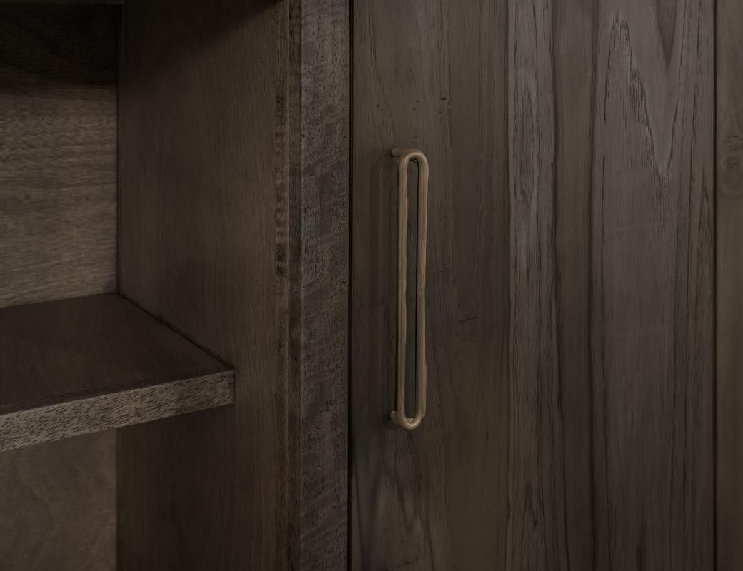 BALAM BLACK - 4421 TV STAND 80&quot;