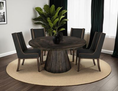 BALAM BLACK - 4421 ROUND DINING TABLE