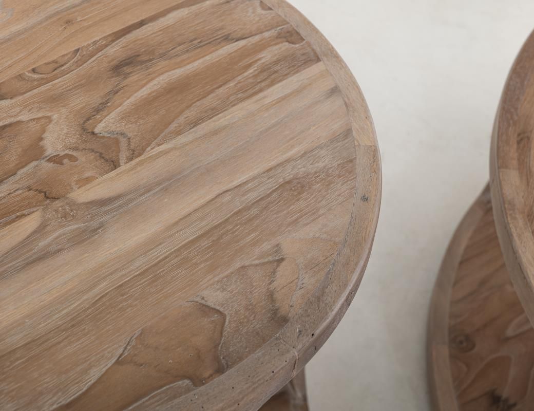 BALAM WHITE - 4322 CHAIRSIDE TABLE