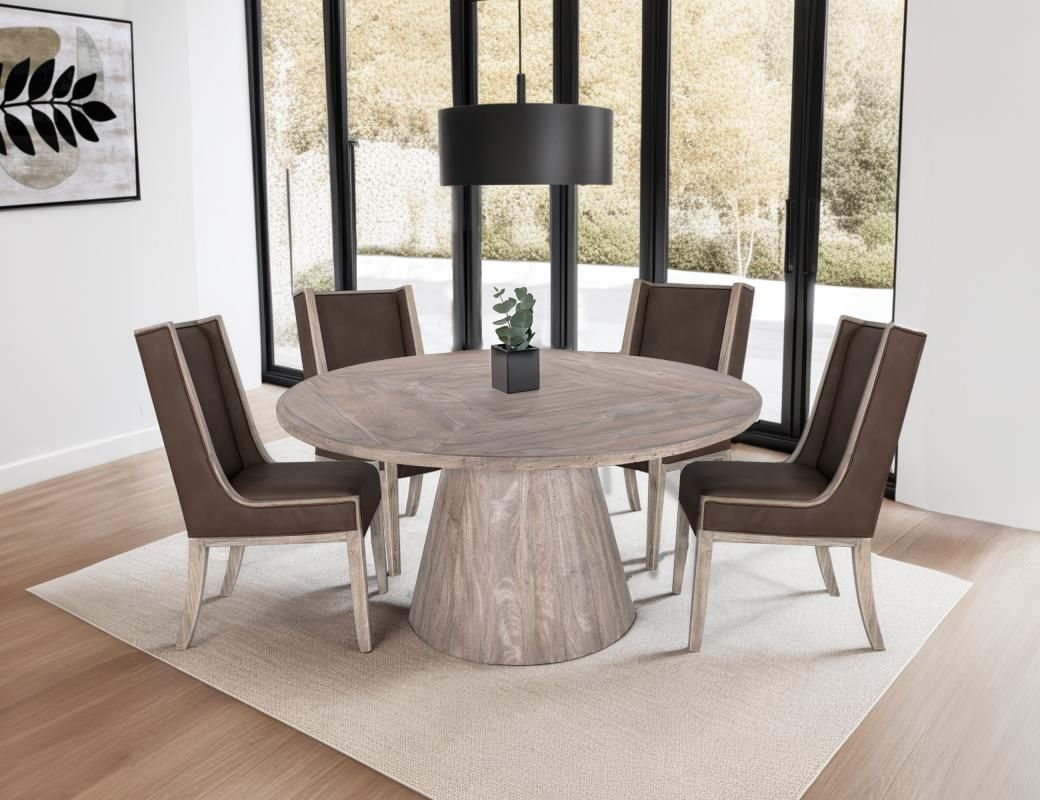 BALAM WHITE - 4321 ROUND DINING TABLE