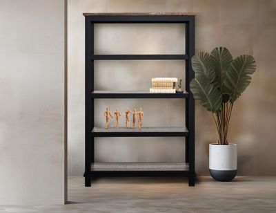 LOFT BROWN - 6441 BOOKCASE
