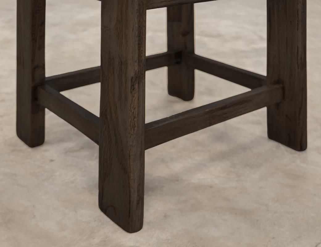 BALAM BLACK - 4421 STOOL 24&quot; - BROWN