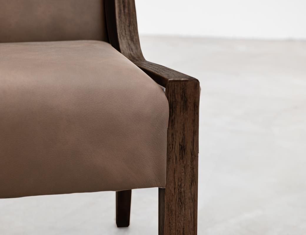 BALAM BLACK - 4421 UPHOLSTERED CHAIR - BN