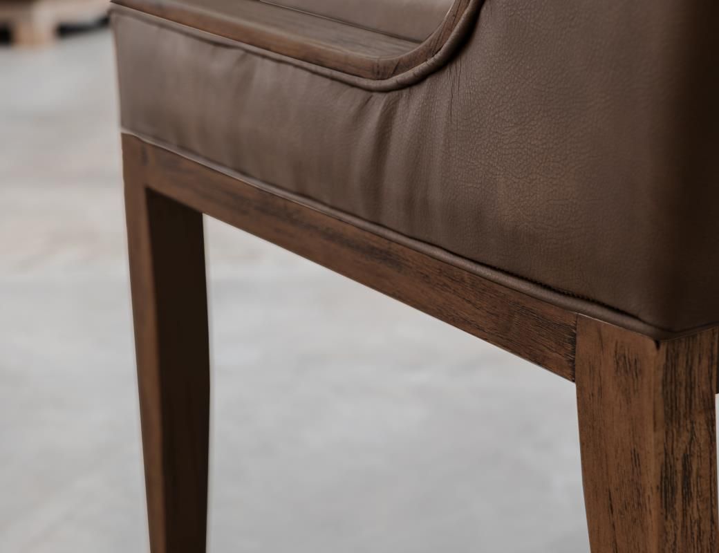 BALAM BLACK - 4421 UPHOLSTERED CHAIR - BN