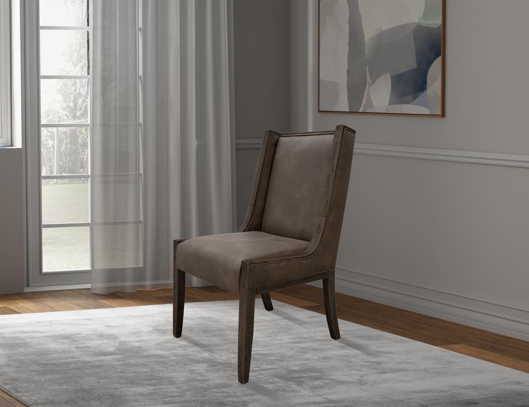 BALAM BLACK - 4421 UPHOLSTERED CHAIR - BN