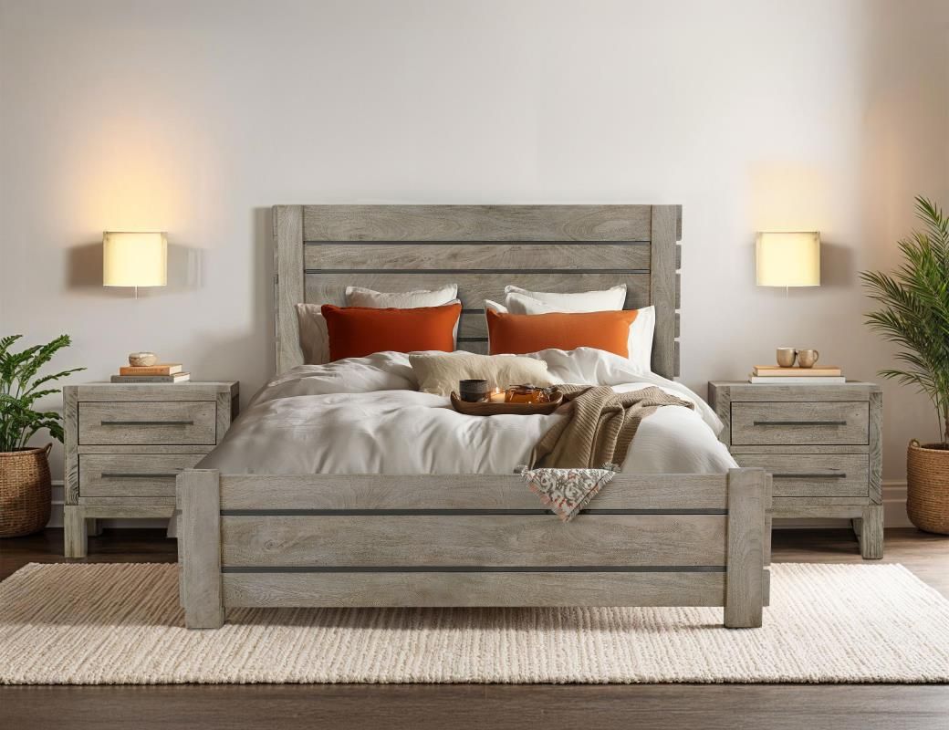 MERIDA WHITE - 2921 KING BED