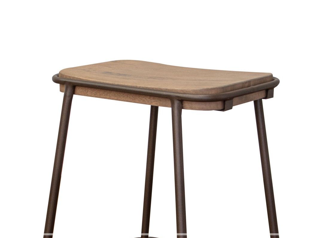 NATURAL PAROTA - 8681 STOOL 24&quot;