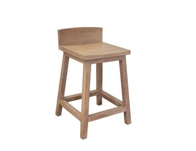 NATURAL PAROTA - 8681 BARSTOOL 24&quot;