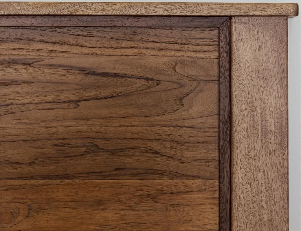 NATURAL TECA - 1171 KING BED