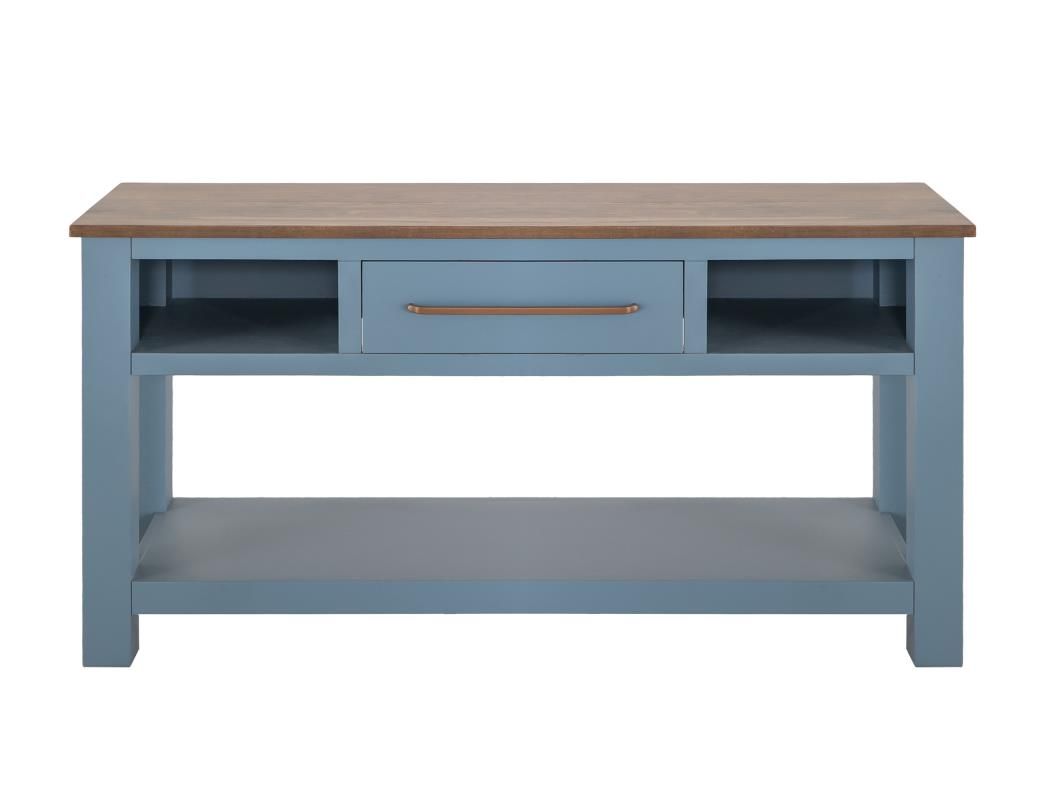 ALBAN - 4521 SOFA TABLE BLUE