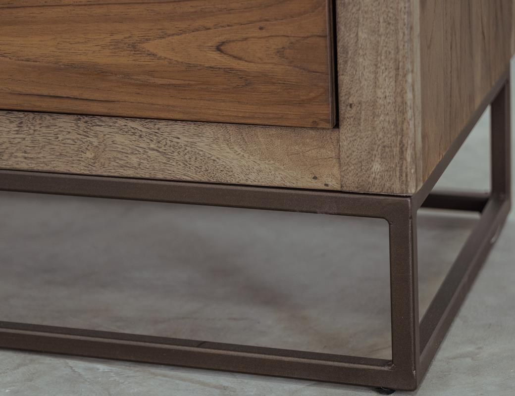 NATURAL TECA - 1171 NIGHTSTAND