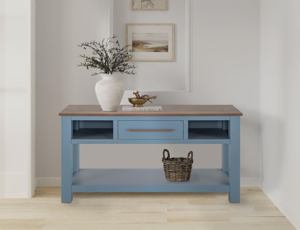 ALBAN - 4521 SOFA TABLE BLUE