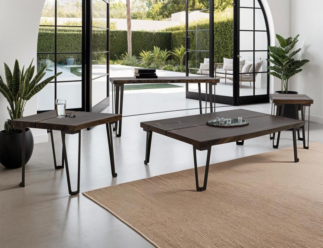 WALNUT - 3421 COCKTAIL TABLE DELUXE
