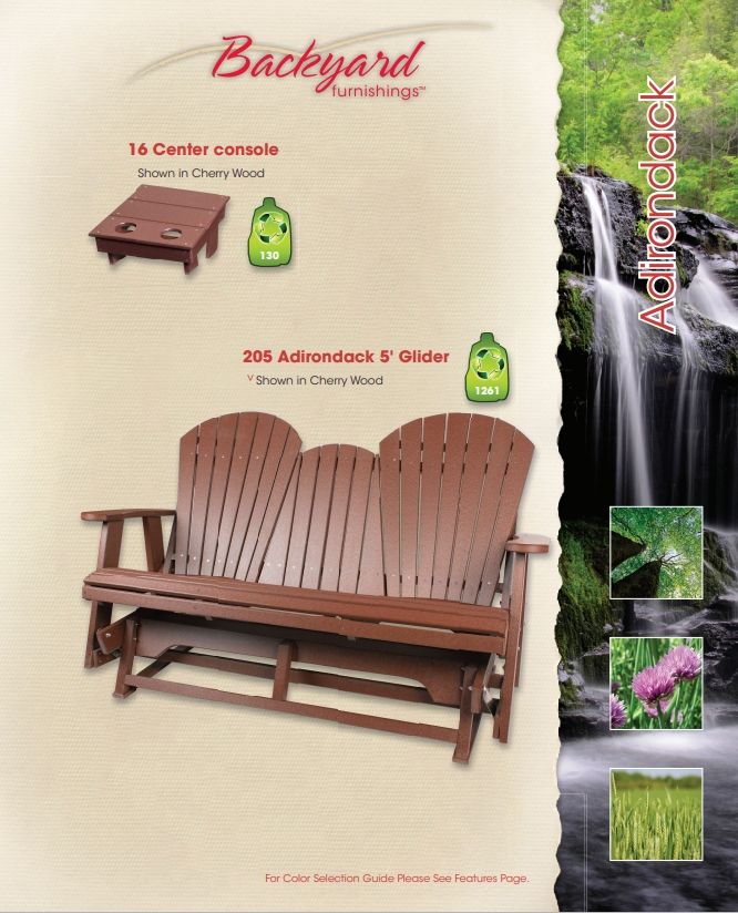 ADIRONDACK - 205 GLIDER 5&#39;