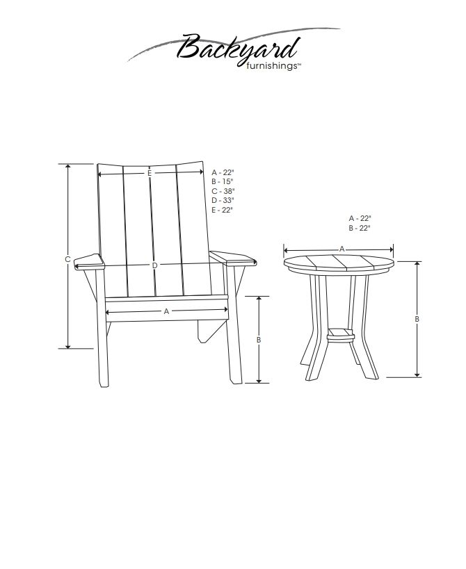 CAPE COD - 1200 ACCENT TABLE