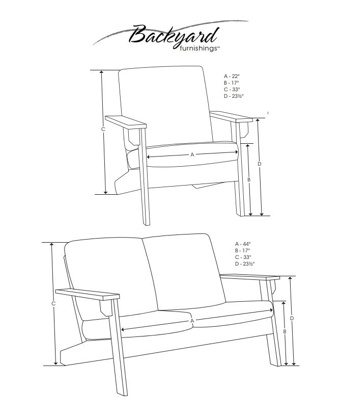 CAPE MAY - 1042 STATIONARY CHAIR 2&#39;