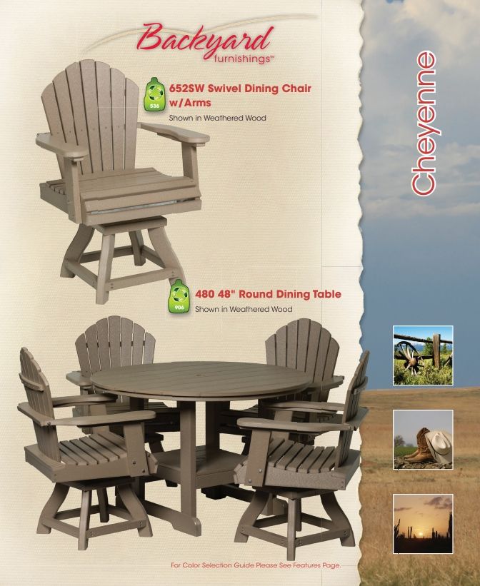 DINING - 652SW CHEYENNE DINING CHAIR