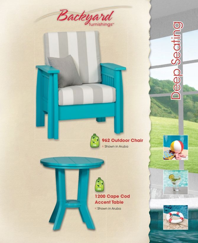 DEEP SEATING - 962 CHAIR